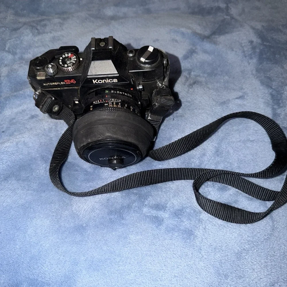 Konica Autoreflex T4‎ SLR, 50mm F1.7 Lens